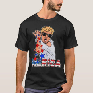 Merica Trump Salt Bae 4th Of July 2020 Presidentia T-Shirt