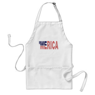 'MERICA US Flag Apron