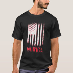 Merica USA American Flag 4Th Of July Patriotic T-Shirt