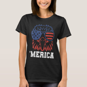 Merica Usa Flag Fighter Jets Byld Eagle Patriot 4t T-Shirt