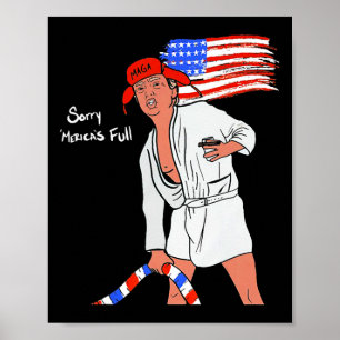Mericas Full Trump Maga  Poster