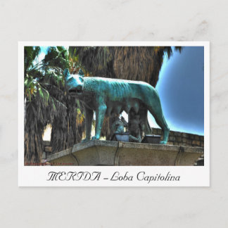 MERIDA - Loba Capitolina Postcard