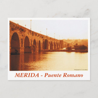 MERIDA - Puente Romano Postcard