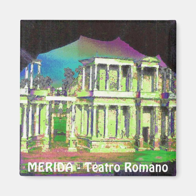 MERIDA - Roman Theater Magnet (Front)
