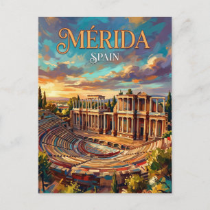 Mérida Spain Postcard
