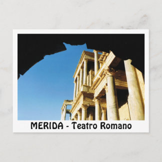MERIDA - Teatro Romano Postcard