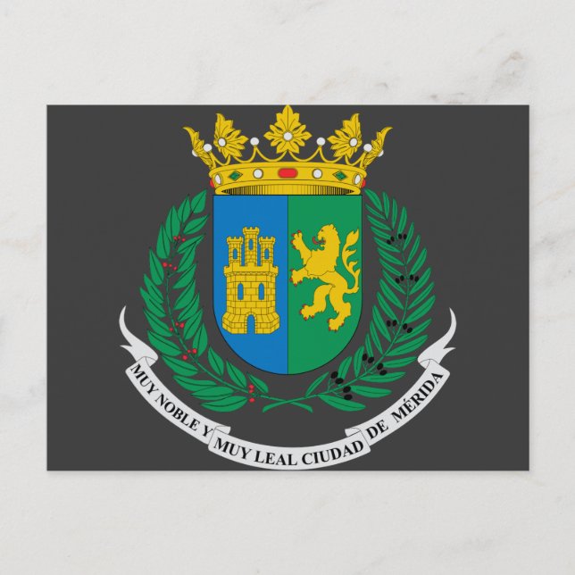 Merida Yucatan, Mexico Postcard (Front)