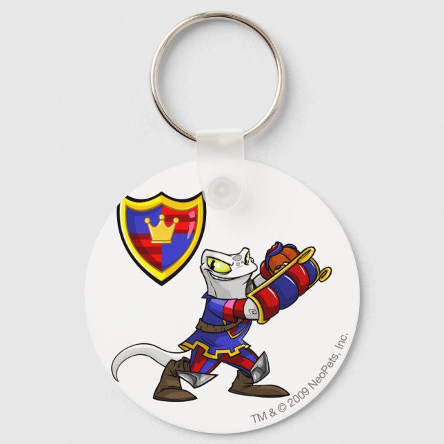 Meridell Team Captain 1 Key Ring (Front)