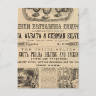 Meriden Britannia Company Postcard