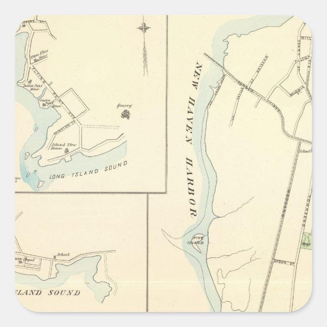 Meriden north square sticker (Front)