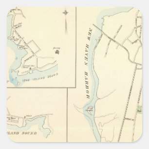 Meriden north square sticker