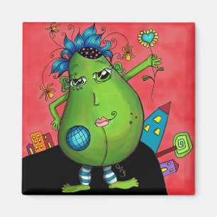 Meridian Avocado Magnet