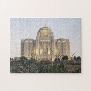 Meridian Idaho Temple Jigsaw Puzzle