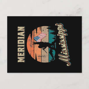 Meridian Mississippi Postcard