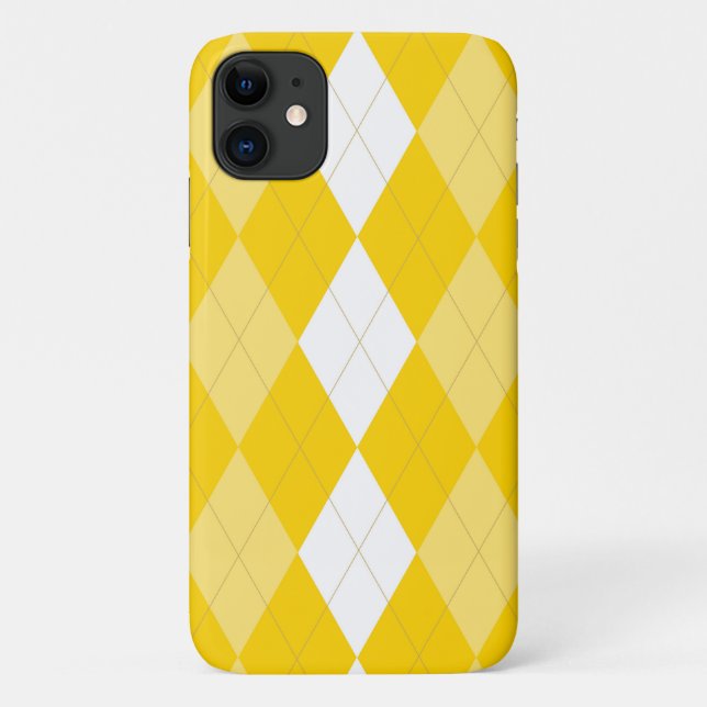 Meringue Argyle Case-Mate iPhone Case (Back)