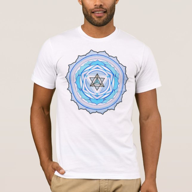 Merkaba Sacred Geometry T-Shirt (Front)