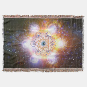 Merkabah "Aad Guray Nameh"- Protective Energy Throw Blanket