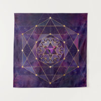 Merkabah in flower of life - Sacred Geometry