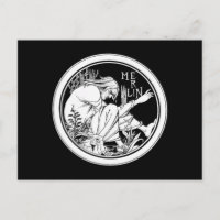 "Merlin" by Aubrey Beardsley, 1893