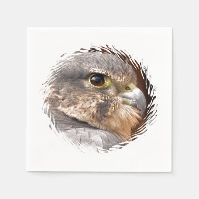 MERLIN FALCON BIRD OF PREY NAPKIN (Front)