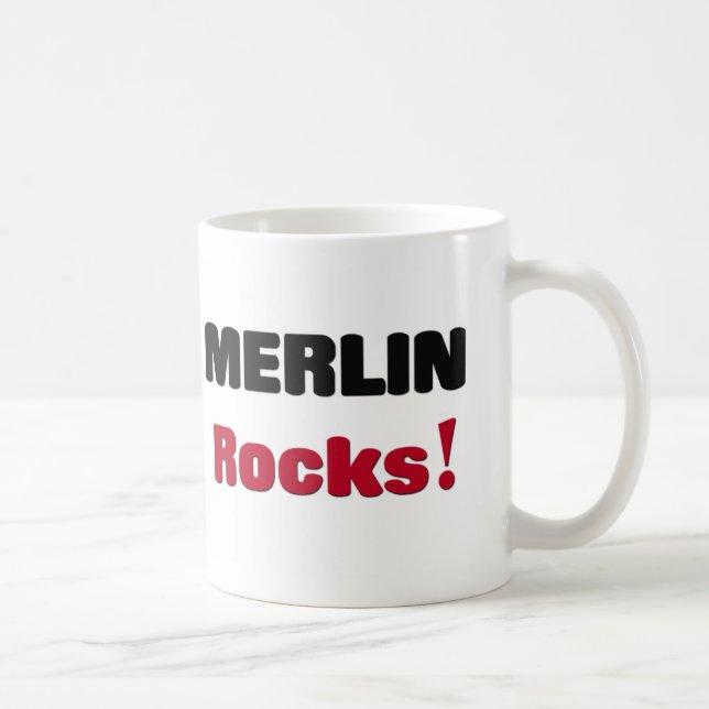 Merlin Rocks Coffee Mug (Right)