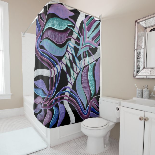 MerlinMystique Shower Curtain (In Situ)