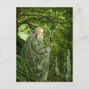 Merlin's Temple Postcard