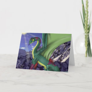 Merlock greetings card
