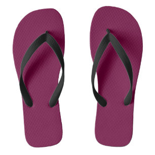 Merlot (solid colour) thongs