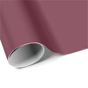 MERLOT (solid dark wine red colour) ~ Wrapping Paper