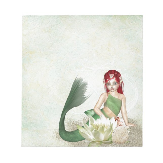 mermaid-1301877 notepad (Front)