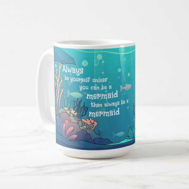 Mermaid - 15 oz. Mug (Front Left)