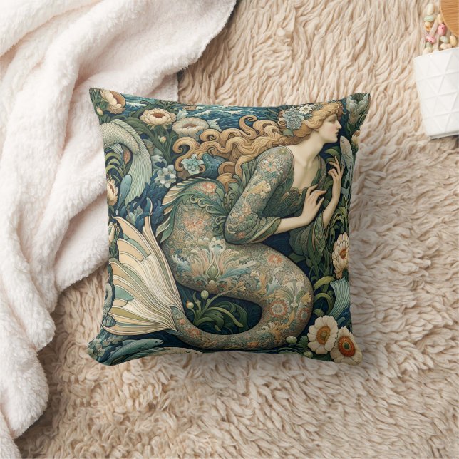 Mermaid 1   cushion (Blanket)