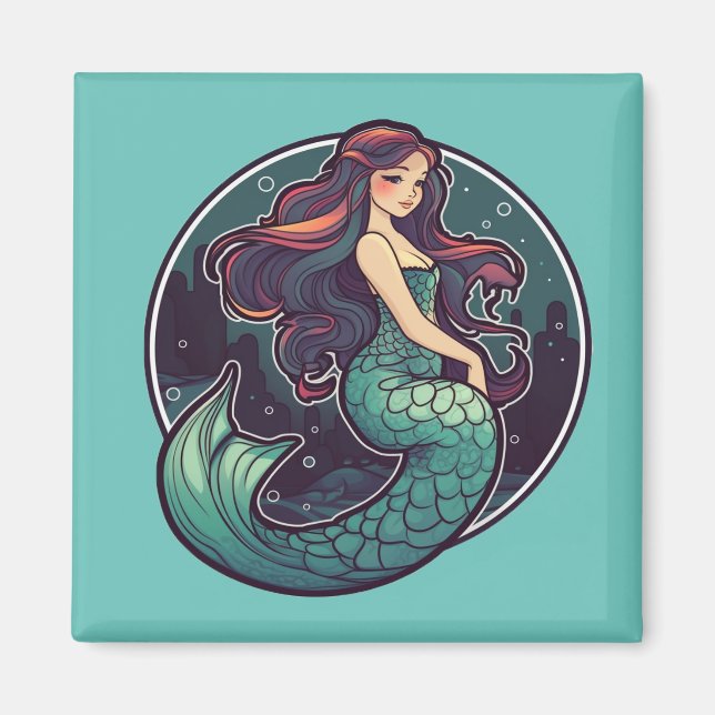  MERMAID #1 Magnet (Front)