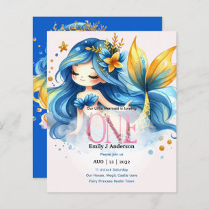 Mermaid 1st Birthday Fairytale Birthday