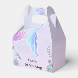 Mermaid 1st Birthday Party ONEder The Sea Favour Box