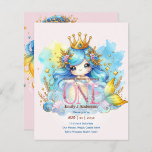 Mermaid 1st Birthday Under The Sea Birthday