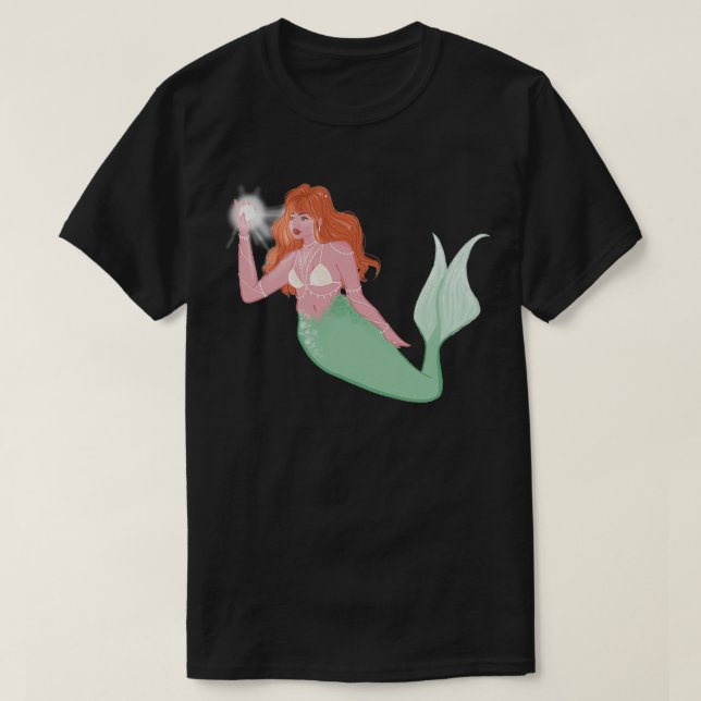 Mermaid 3 2 T-Shirt (Design Front)