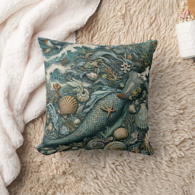 Mermaid 5 cushion (Blanket)