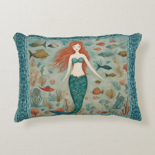 Mermaid Accent Pillow