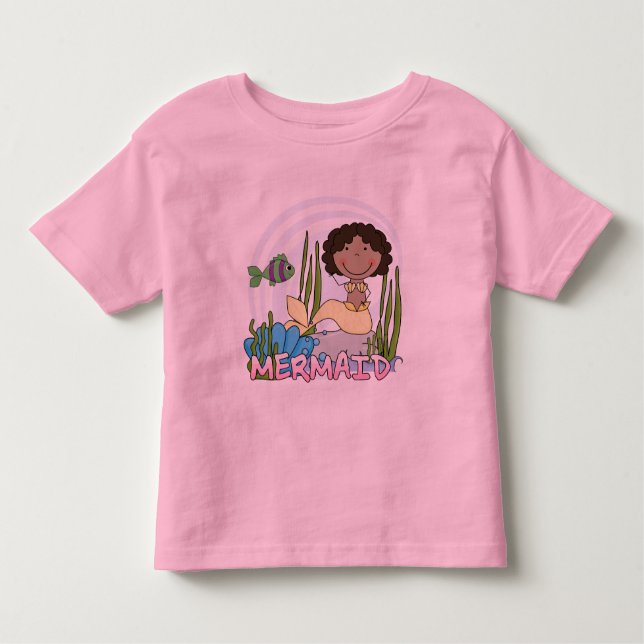 Mermaid - African American Tshirts and Gifts (Front)