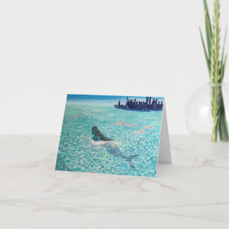 Mermaid against the Tide Card