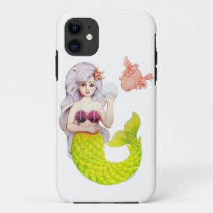 Mermaid and friend iPhone 11 case