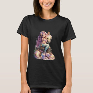 Mermaid and jellyfish lantern T-Shirt