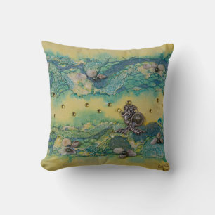 Mermaid and Lace Cushion
