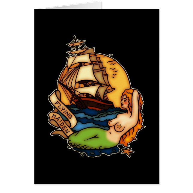 Mermaid and Pirate Ship (Front)