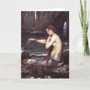 Mermaid Artwork Greeting Card