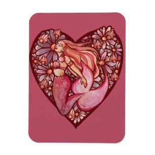 Mermaid at Heart Magnet