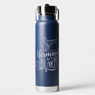 Mermaid at Heart Water Bottle