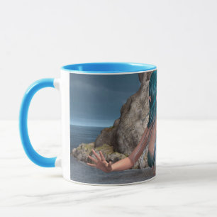 Mermaid at Night Mug